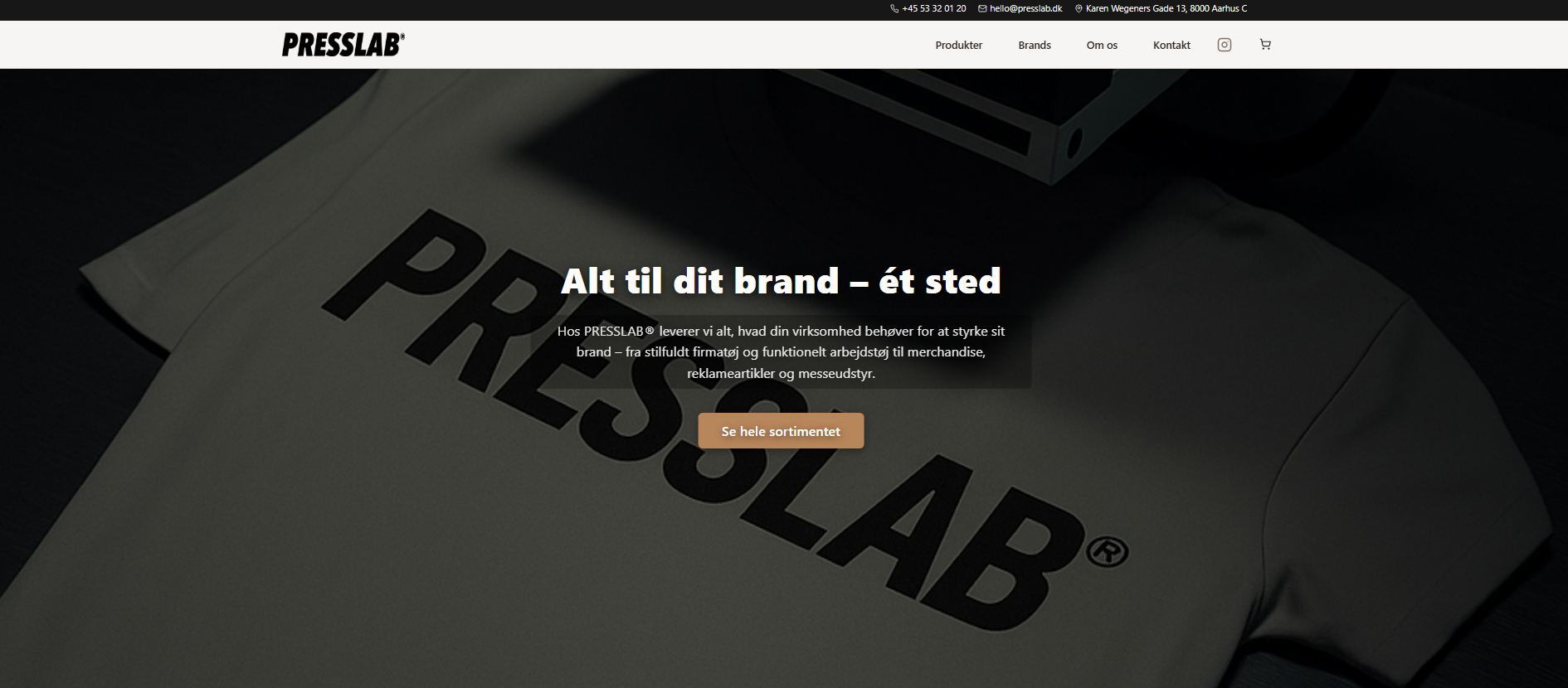 Skærmbillede af Presslab